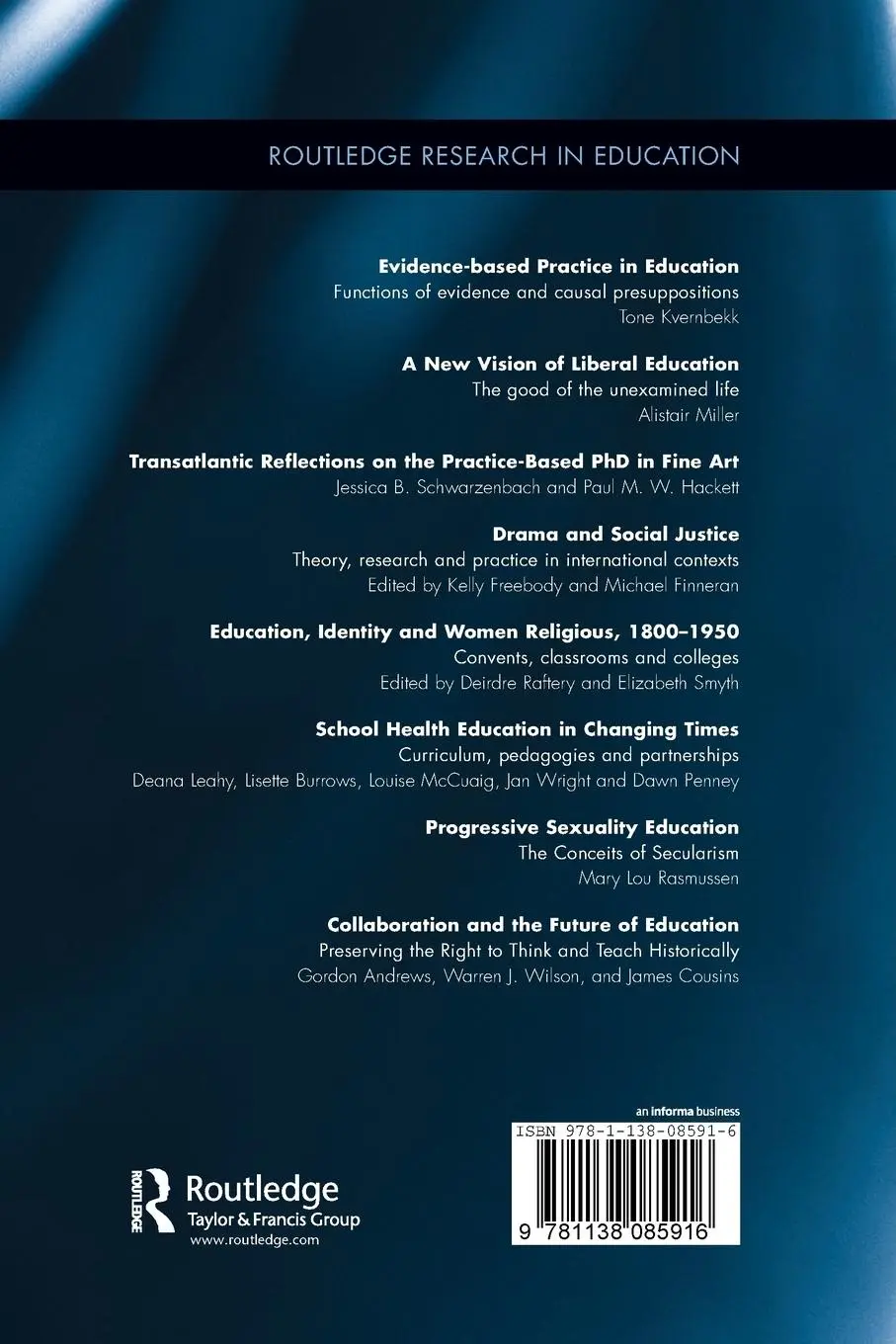 Rückseite: 9781138085916 | Progressive Sexuality Education | The Conceits of Secularism | Buch