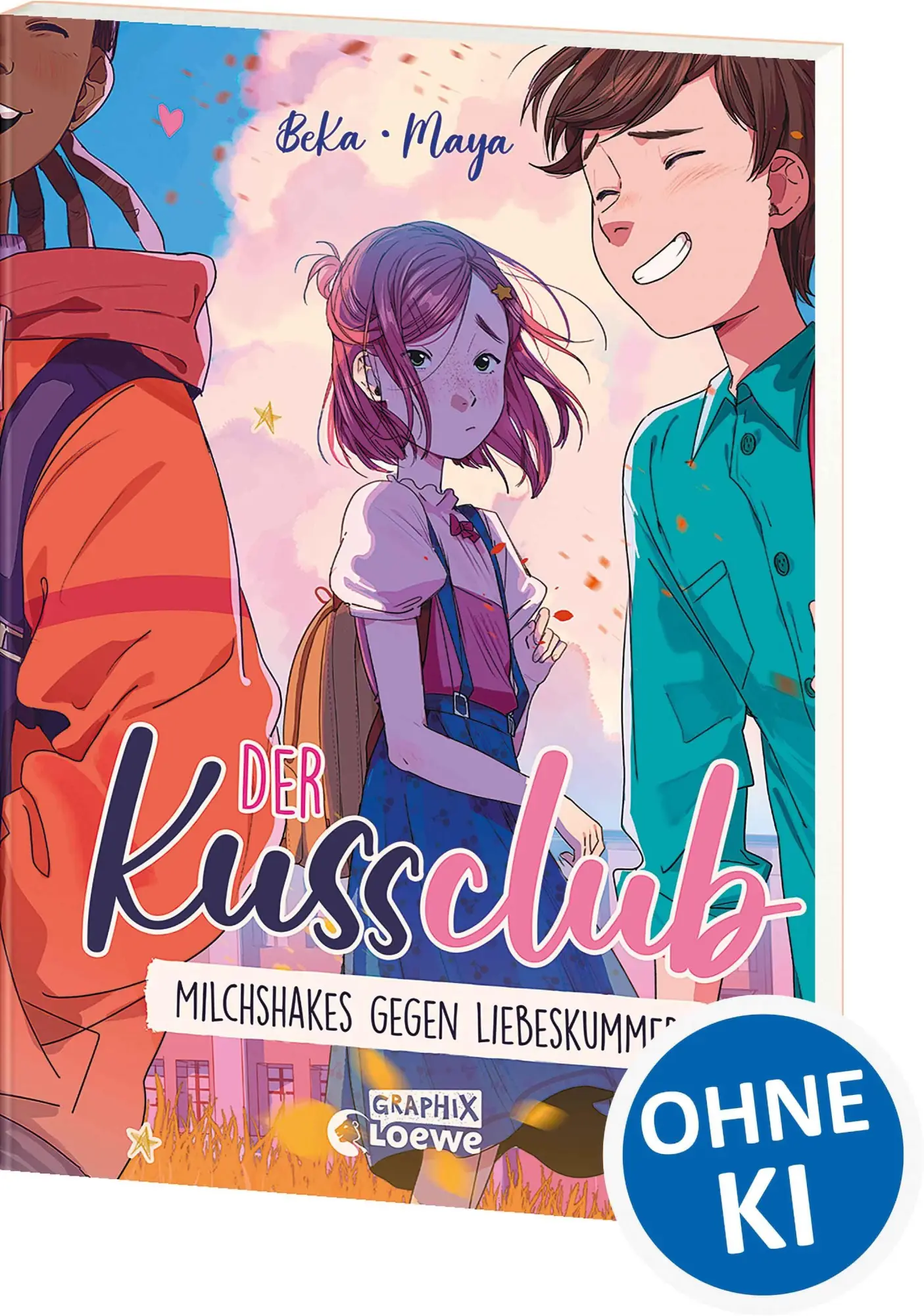 Cover: 9783743225916 | Der Kuss Club (Band 2) - Milchshakes gegen Liebeskummer | Beka | Buch