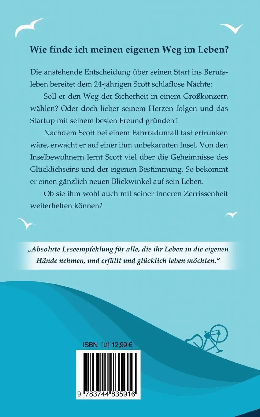 Rückseite: 9783744835916 | Die Insel der Erkenntnis 2 | Zeit für Entscheidungen | Jonas Pöltl