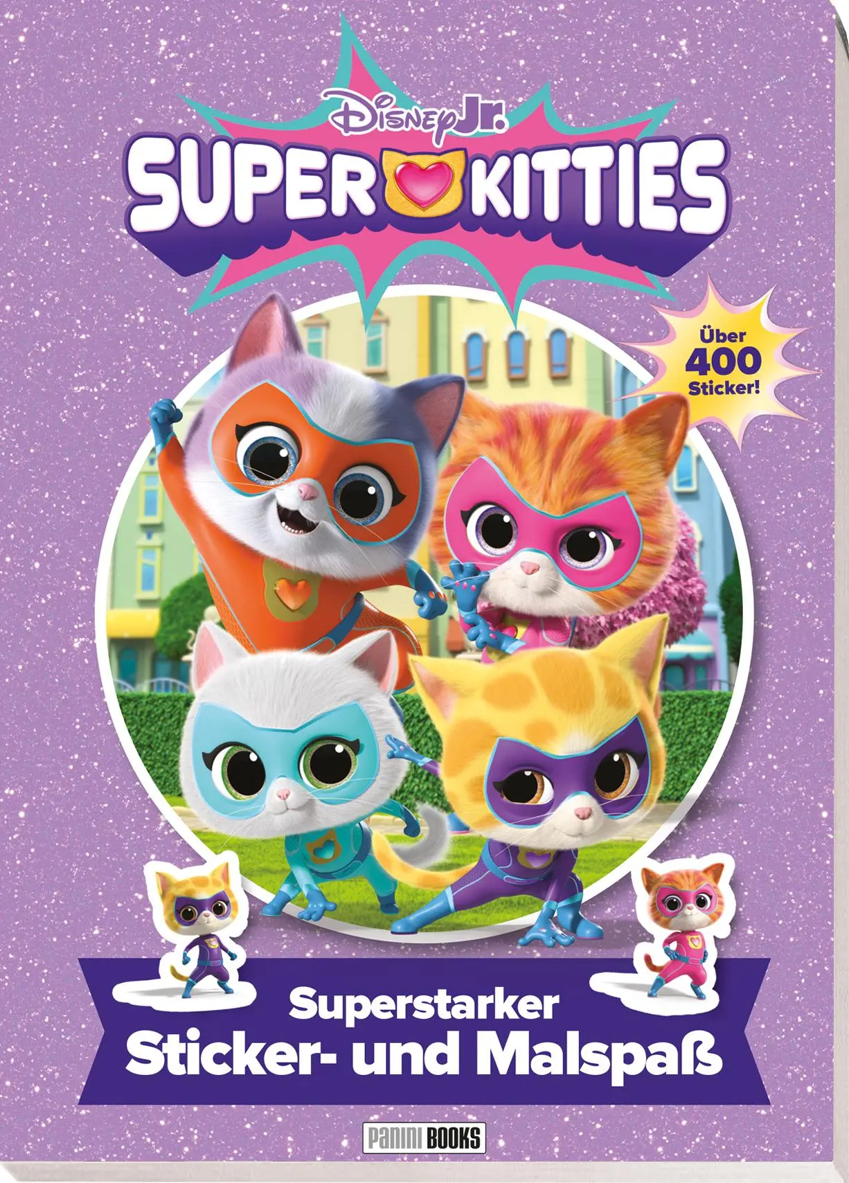 Cover: 9783833245916 | Disney Junior SuperKitties: Superstarker Sticker- und Malspaß | Buch