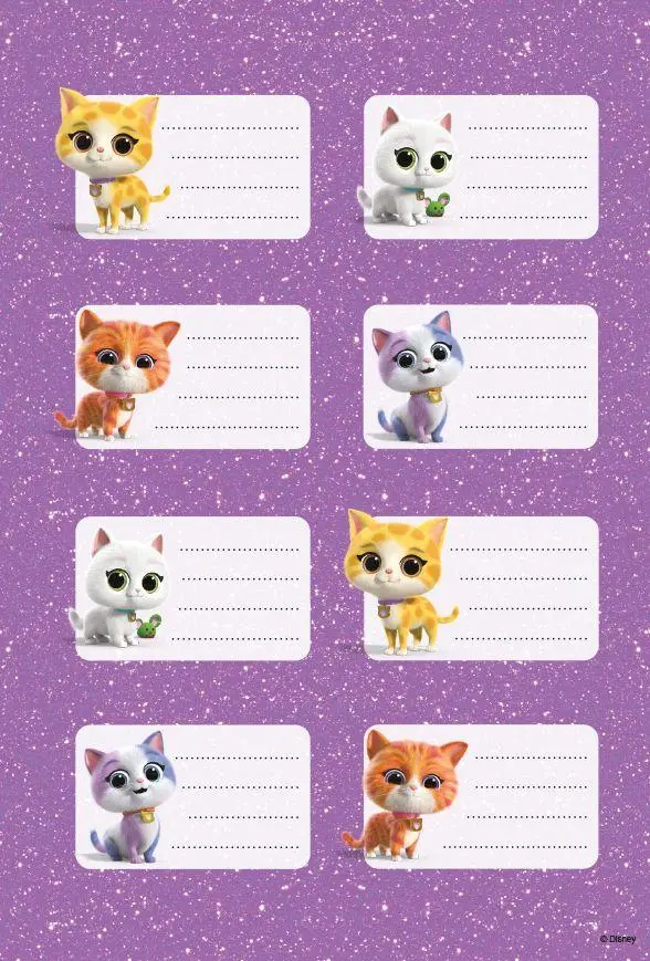 Bild: 9783833245916 | Disney Junior SuperKitties: Superstarker Sticker- und Malspaß | Buch