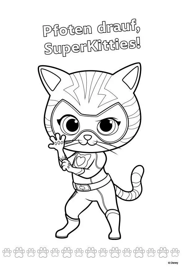 Bild: 9783833245916 | Disney Junior SuperKitties: Superstarker Sticker- und Malspaß | Buch