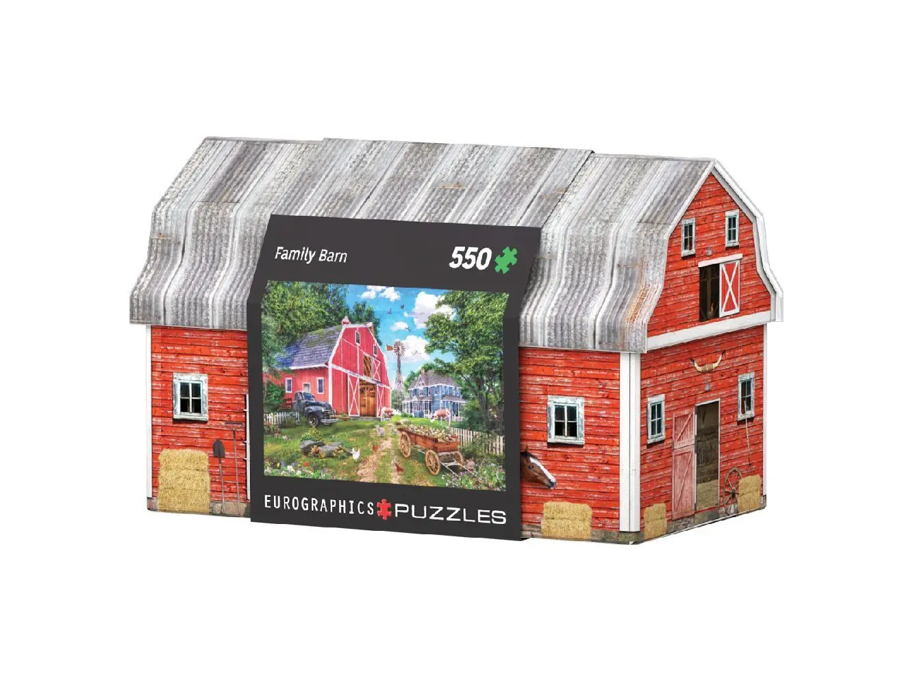 Cover: 628136656016 | Hofscheune Puzzledose 550 Teile | Spiel | In Spielebox | Deutsch