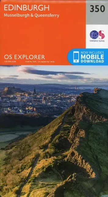 Cover: 9780319246016 | Edinburgh | Ordnance Survey | (Land-)Karte | OS Explorer Map | 2015