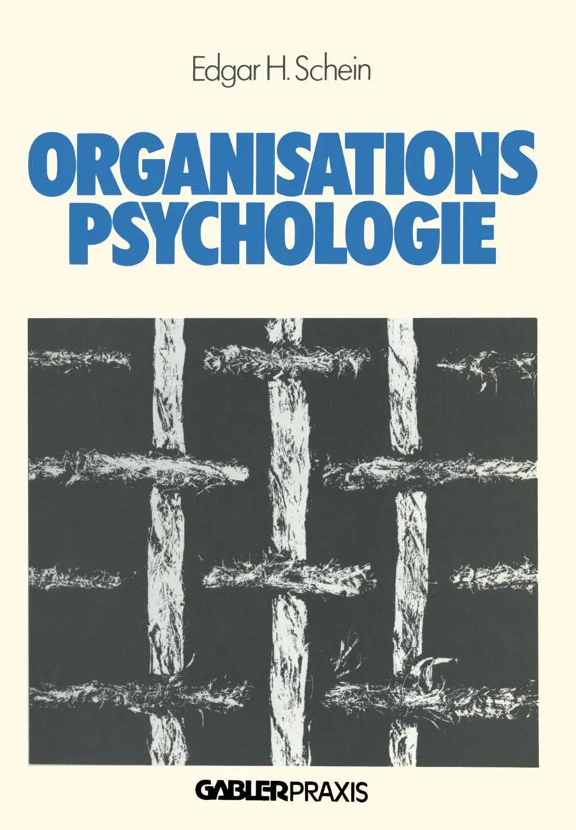 Cover: 9783409966016 | Organisationspsychologie | Edgar H. Schein | Taschenbuch | ii | 1980
