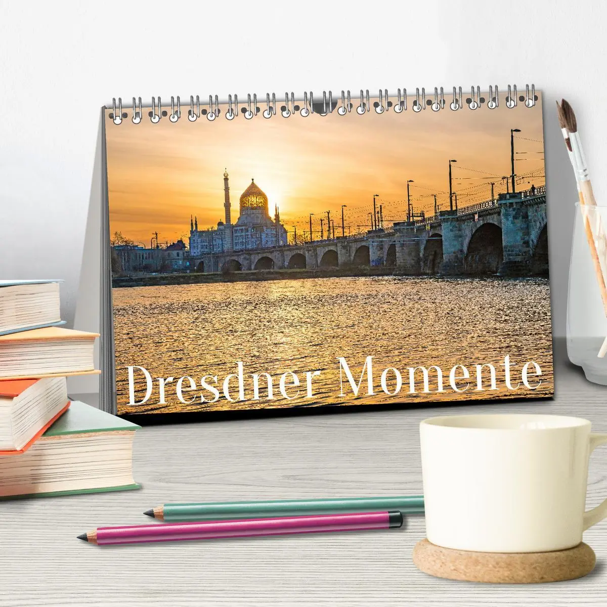Bild: 9783457556016 | Dresdner Momente (Tischkalender 2026 DIN A5 quer), CALVENDO...