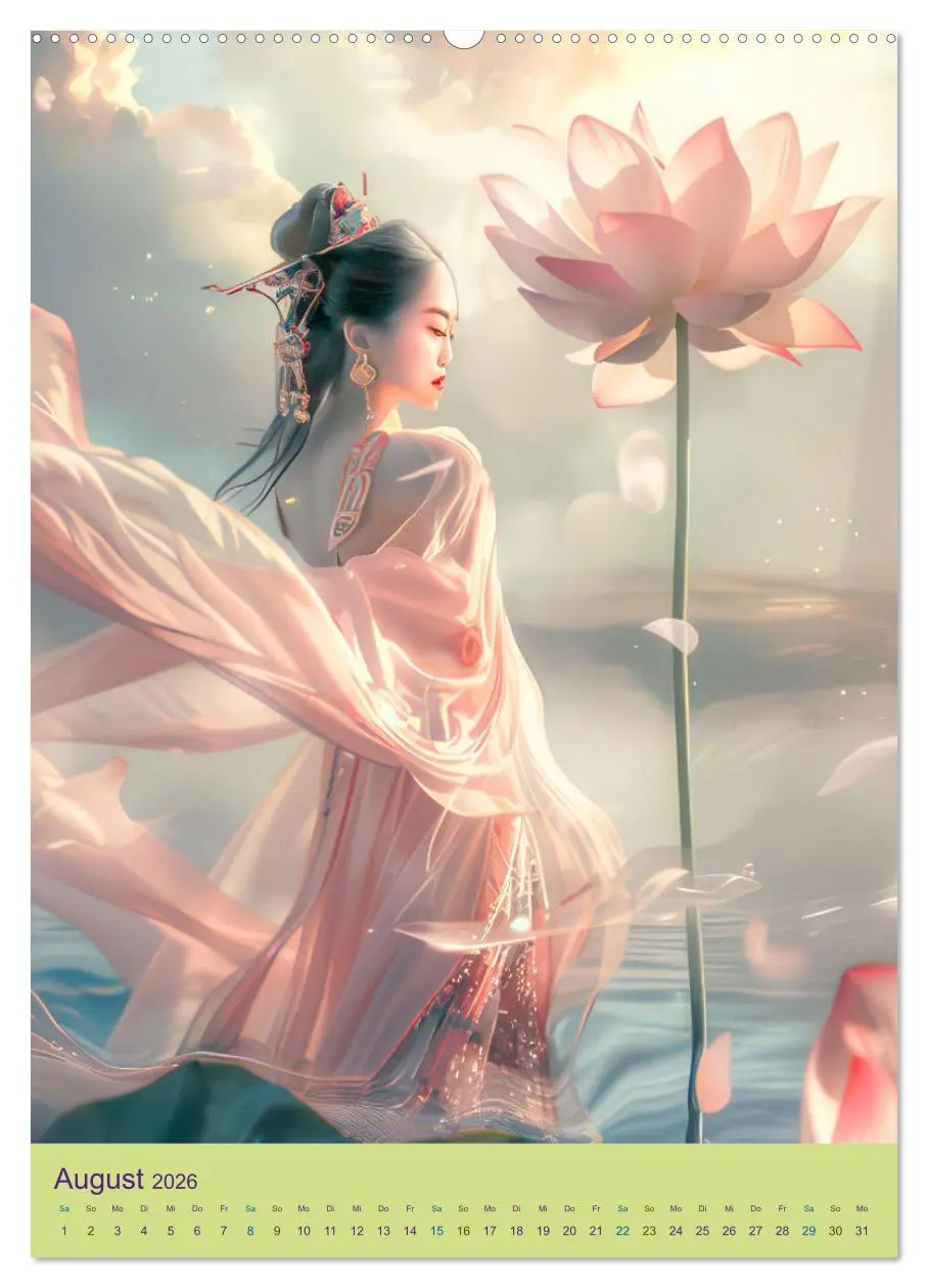 Bild: 9783516266016 | Stille und Anmut - Asiatischer Stil (Wandkalender 2026 DIN A2...