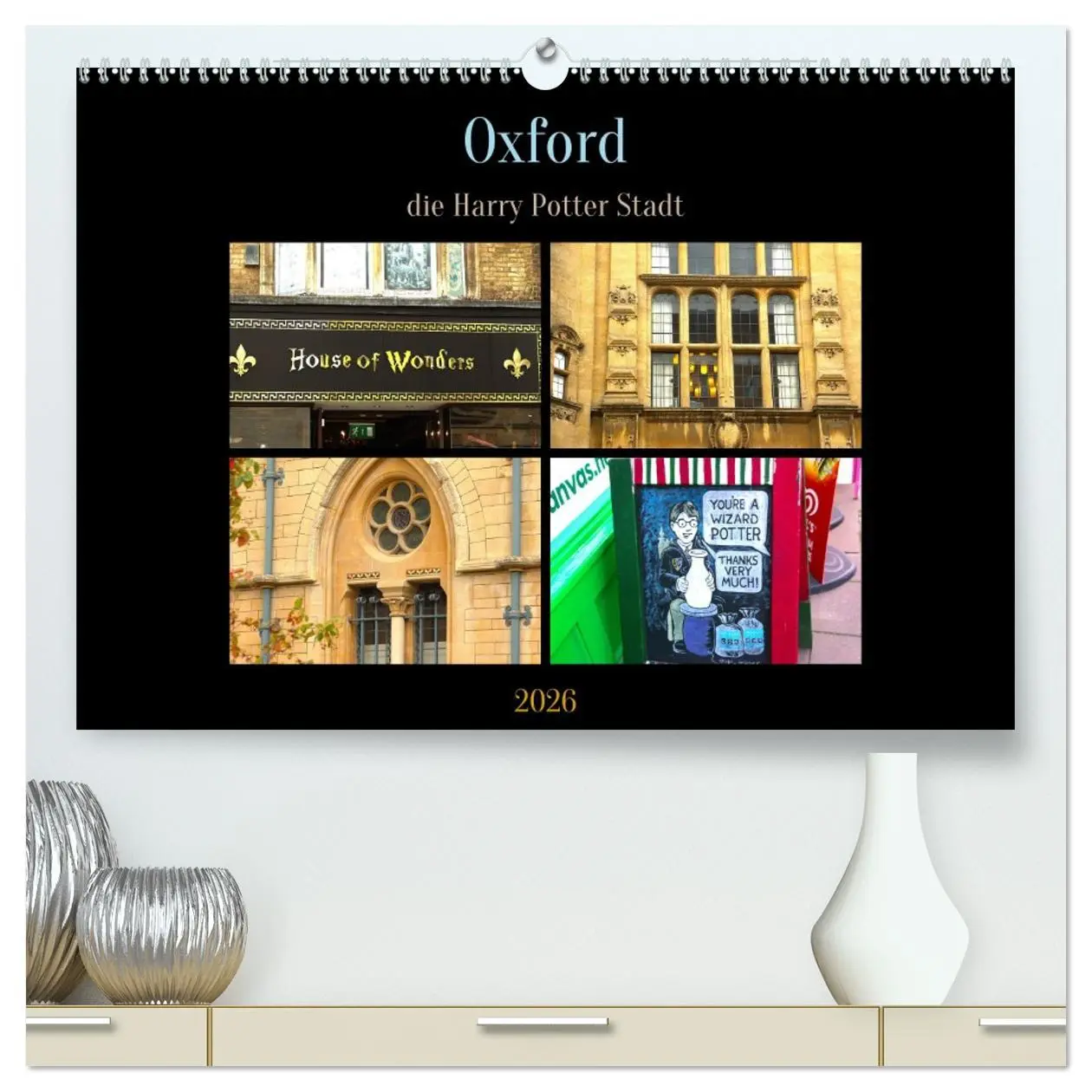 Cover: 9783516646016 | Oxford - die Harry Potter Stadt (hochwertiger Premium Wandkalender...