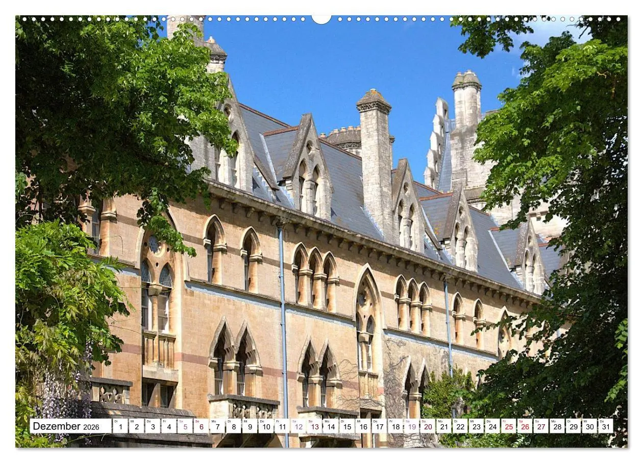 Bild: 9783516646016 | Oxford - die Harry Potter Stadt (hochwertiger Premium Wandkalender...