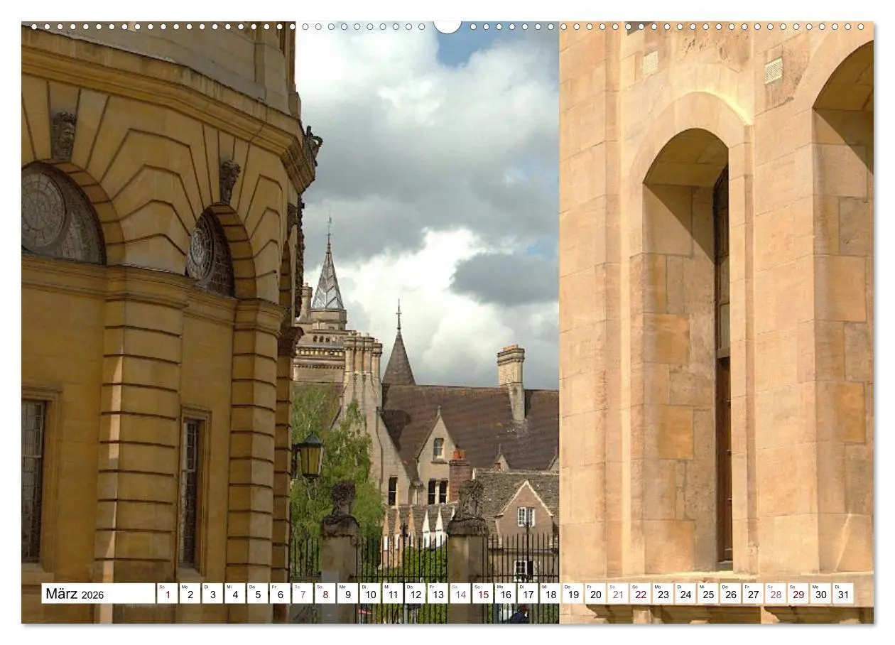 Bild: 9783516646016 | Oxford - die Harry Potter Stadt (hochwertiger Premium Wandkalender...