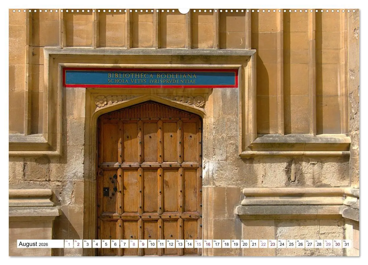 Bild: 9783516646016 | Oxford - die Harry Potter Stadt (hochwertiger Premium Wandkalender...