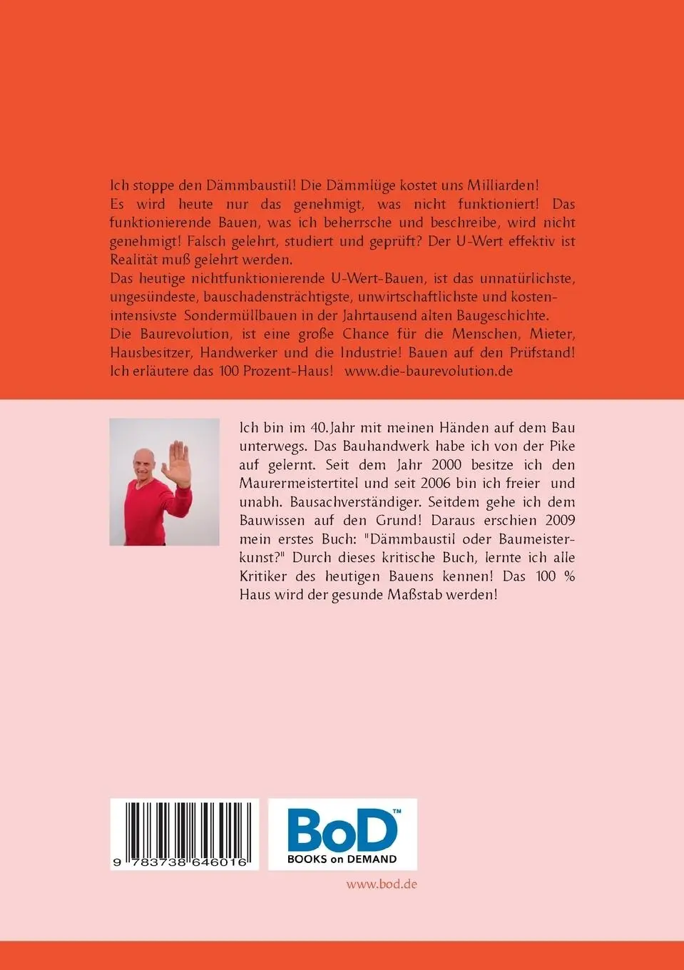 Rückseite: 9783738646016 | Die Dämmlüge und das 100% - Haus | Die Baurevolution | Jaskulski