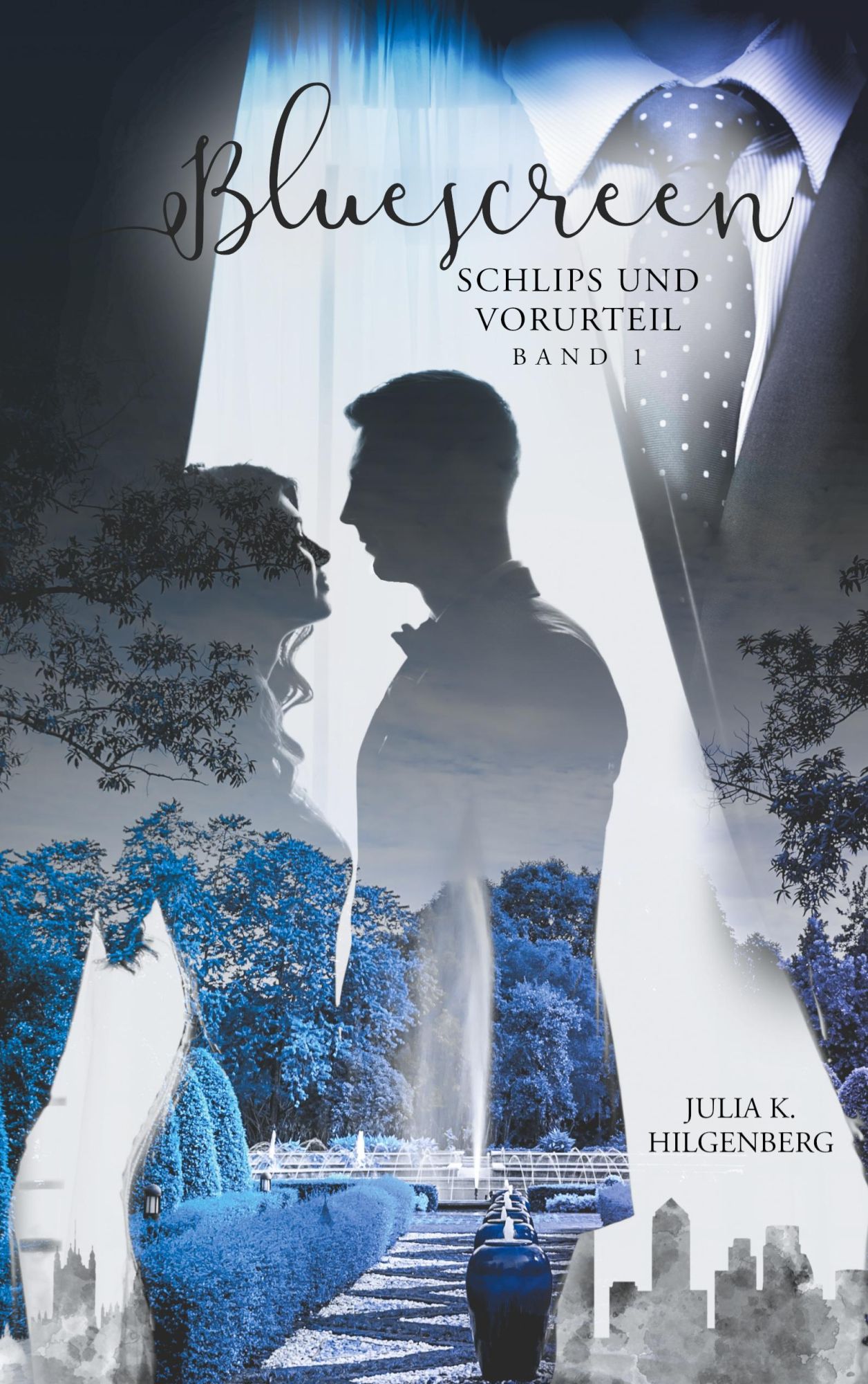 Cover: 9783740766016 | Bluescreen | Schlips und Vorurteil 1 | Julia K. Hilgenberg | Buch