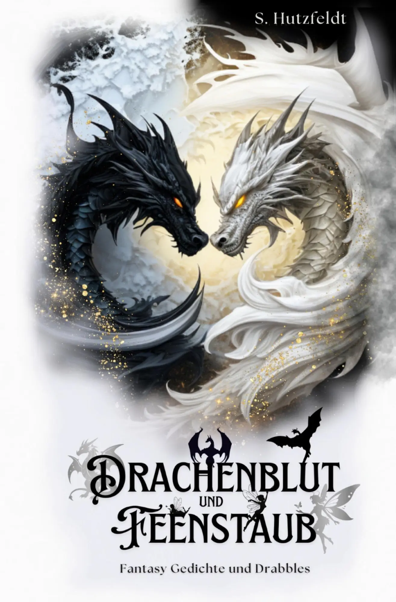 Cover: 9783759296016 | Drachenblut und Feenstaub: Fantasy Gedichte und Drabbles | Hutzfeldt