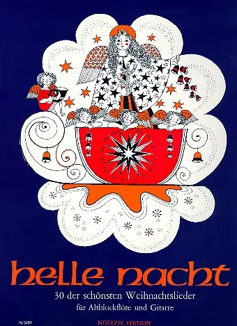 Cover: 9790204536016 | Helle Nacht - 30 der schönsten Weihnachtslieder für Altblockflöte...