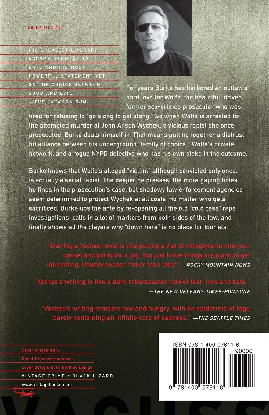 Rückseite: 9781400076116 | Down Here | A Burke Novel | Andrew Vachss | Taschenbuch | 289 S.