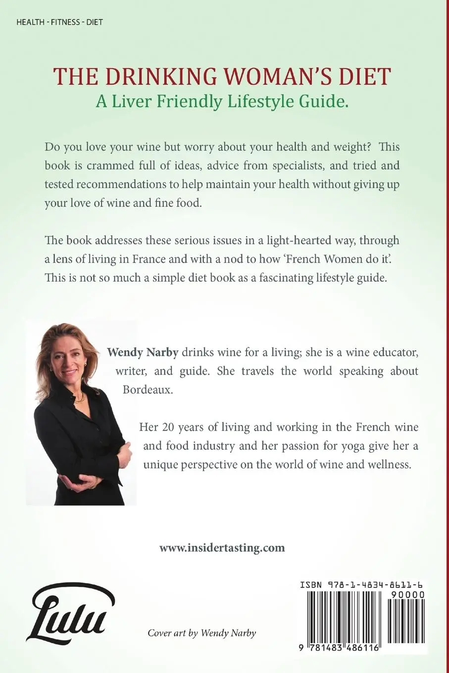 Rückseite: 9781483486116 | The Drinking Woman's Diet | A Liver-Friendly Lifestyle Guide | Narby
