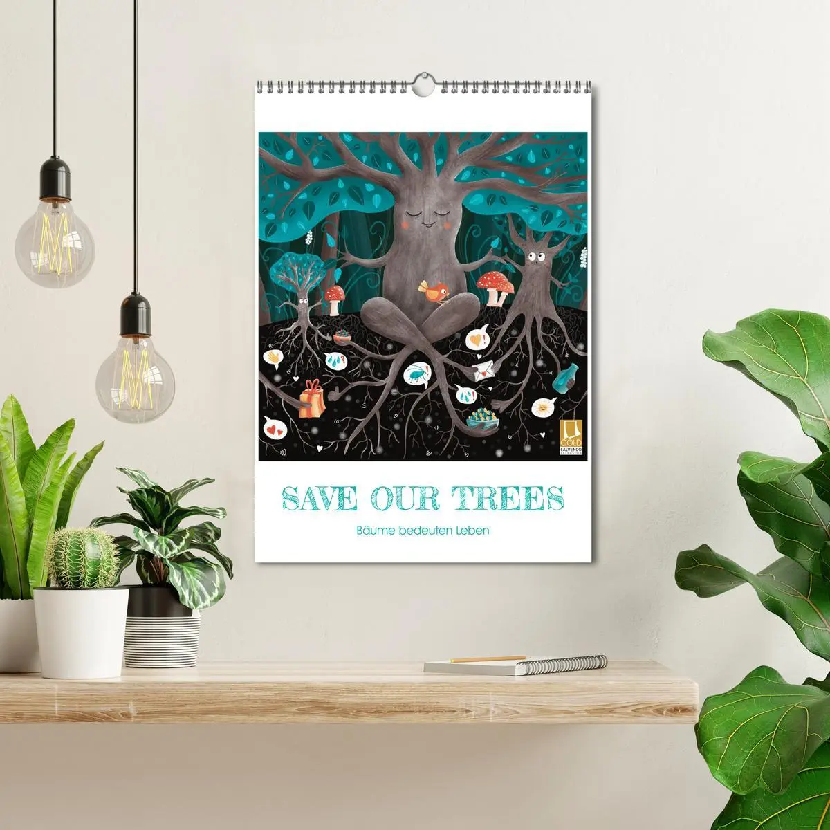 Bild: 9783516326116 | SAVE OUR TREES - Bäume bedeuten Leben (Wandkalender 2026 DIN A3...