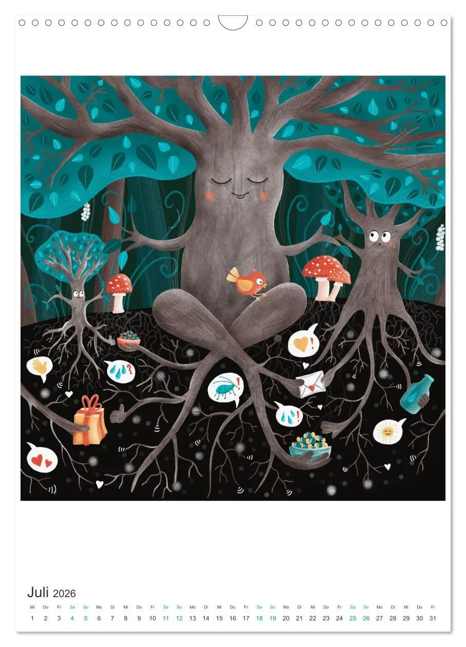 Bild: 9783516326116 | SAVE OUR TREES - Bäume bedeuten Leben (Wandkalender 2026 DIN A3...