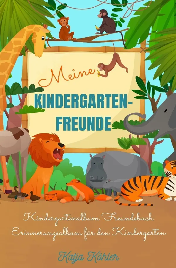 Cover: 9783750276116 | Meine Kindergarten-Freunde Kindergartenalbum Freundebuch...
