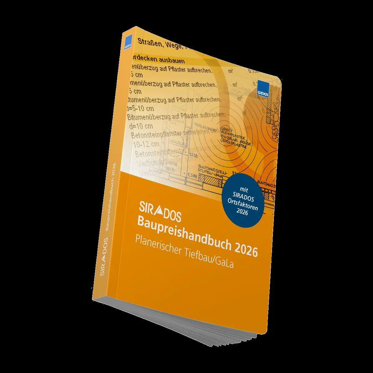 Cover: 9783811106116 | SIRADOS Baupreishandbuch Tiefbau/Galabau 2026 | Taschenbuch | Deutsch