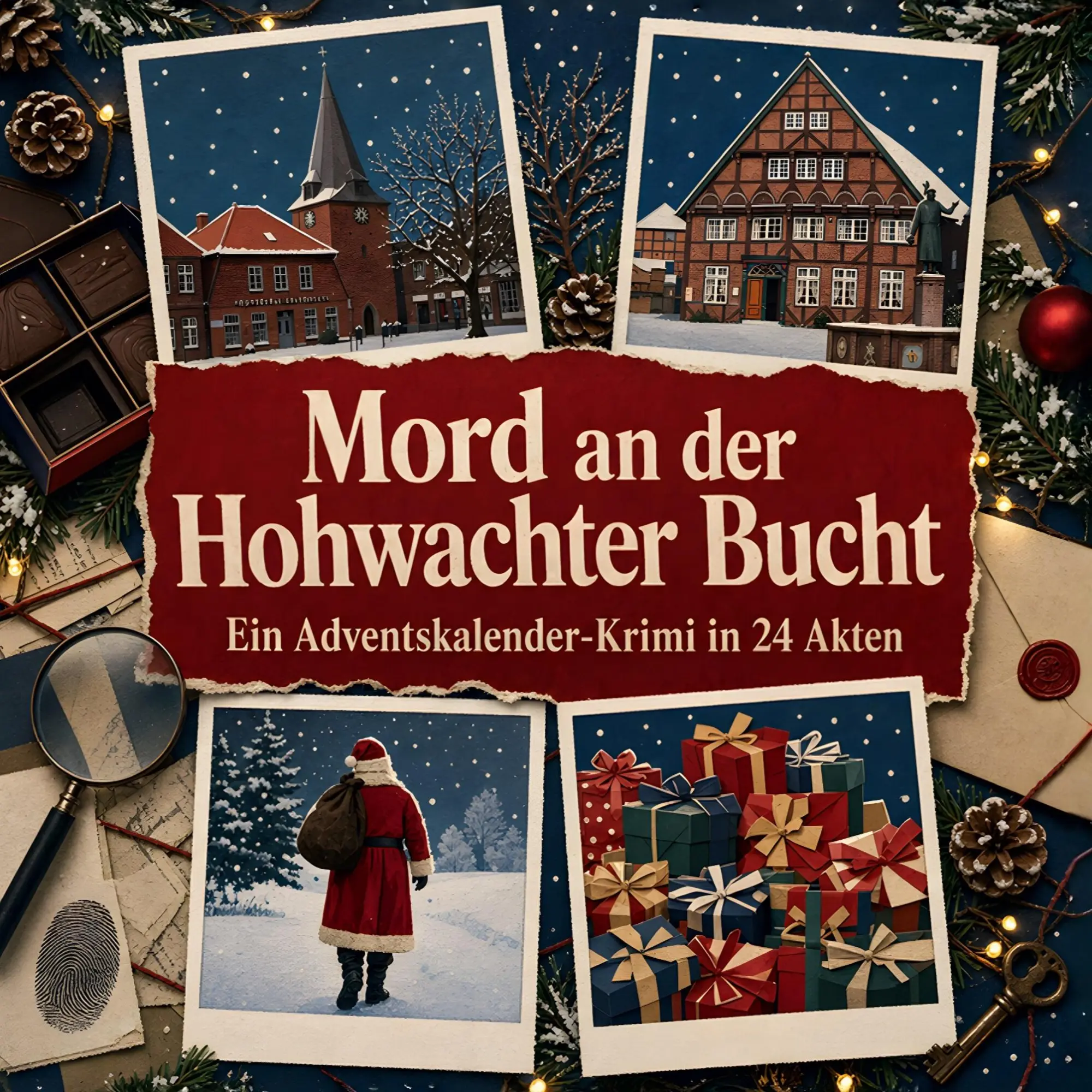 Cover: 9783696126216 | Mord an der Hohwachter Bucht | Ein Adventskalender-Krimi in 24 Akten