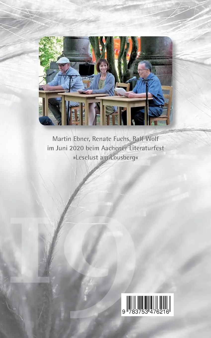Rückseite: 9783753476216 | Neunzehn Gedichte | Zeitgenössische Lyrik | Martin Ebner (u. a.)