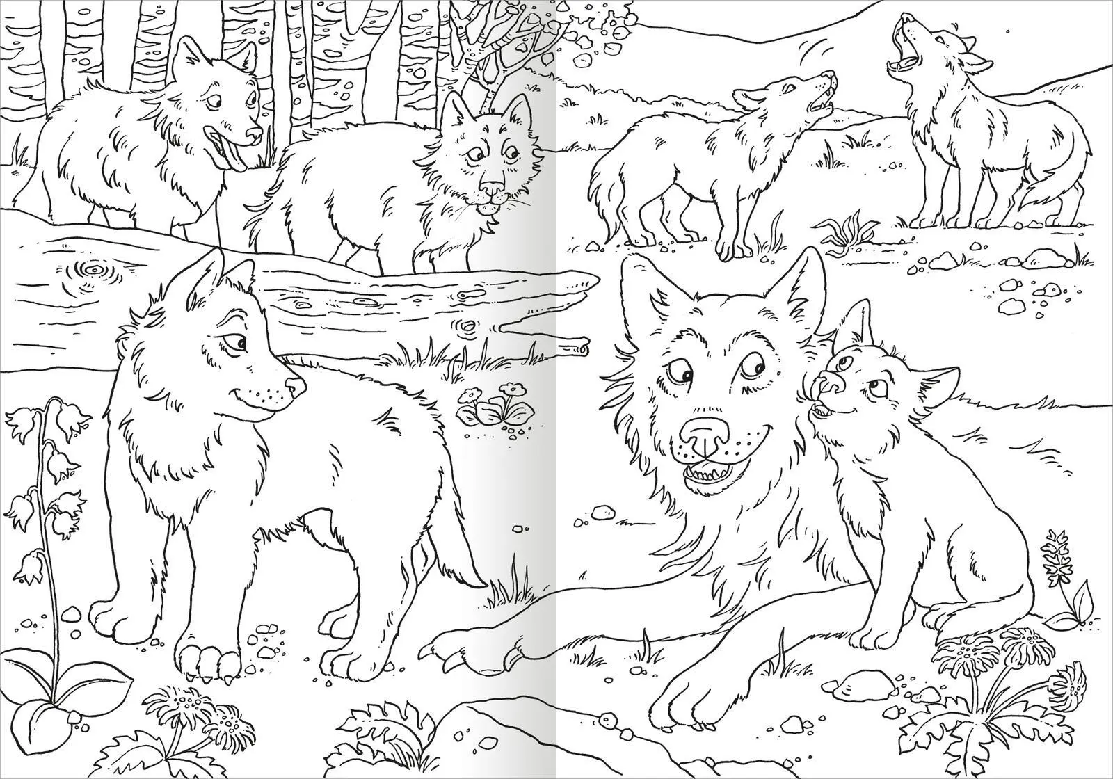 Bild: 9783845856216 | Das superdicke Malbuch - Tiere | 3+ | Helge Glatzel-Poch | Taschenbuch