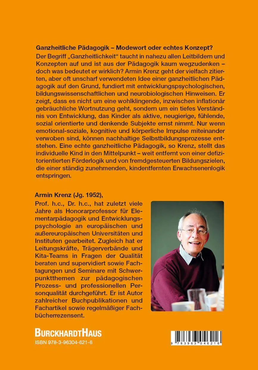 Rückseite: 9783963046216 | Ganzheitliche Pädagogik verstehen und leben | Armin Krenz | Buch