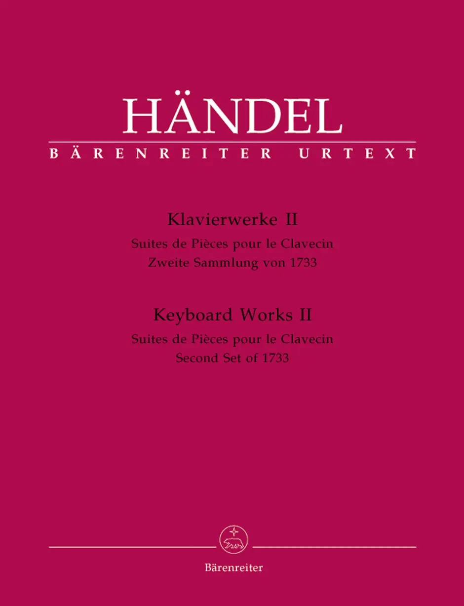 Cover: 9790006446216 | Keyboard Works II - Second Set Of 1733 | Georg Friedrich Händel | Buch