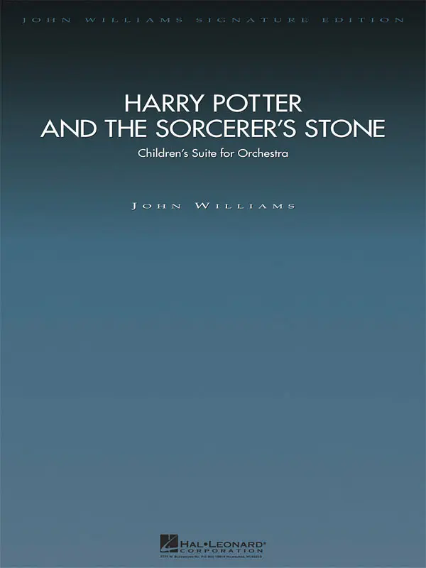 Cover: 73999476316 | Harry Potter and the Sorcerer's Stone | John Williams | Partitur
