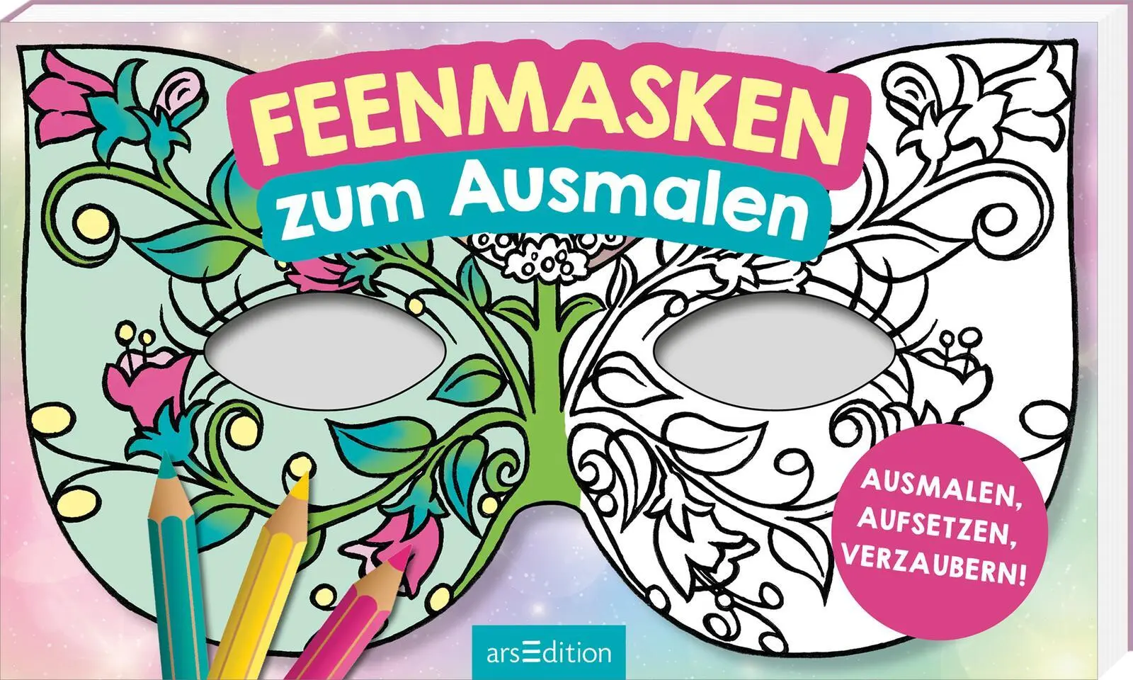 Cover: 4014489136316 | Feenmasken zum Ausmalen | Ausmalen, aufsetzen, verzaubern! | Buch