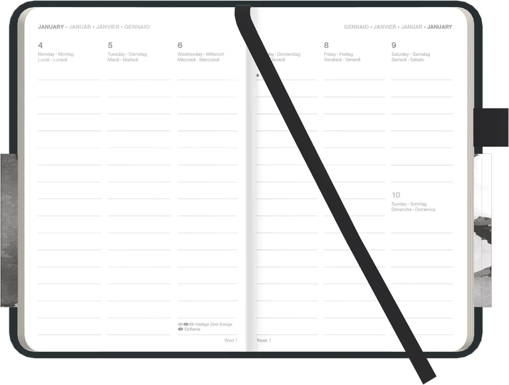 Bild: 4069095016316 | Cool Diary Black 2027 | Neumann Verlage GmbH &amp; Co KG | Taschenbuch
