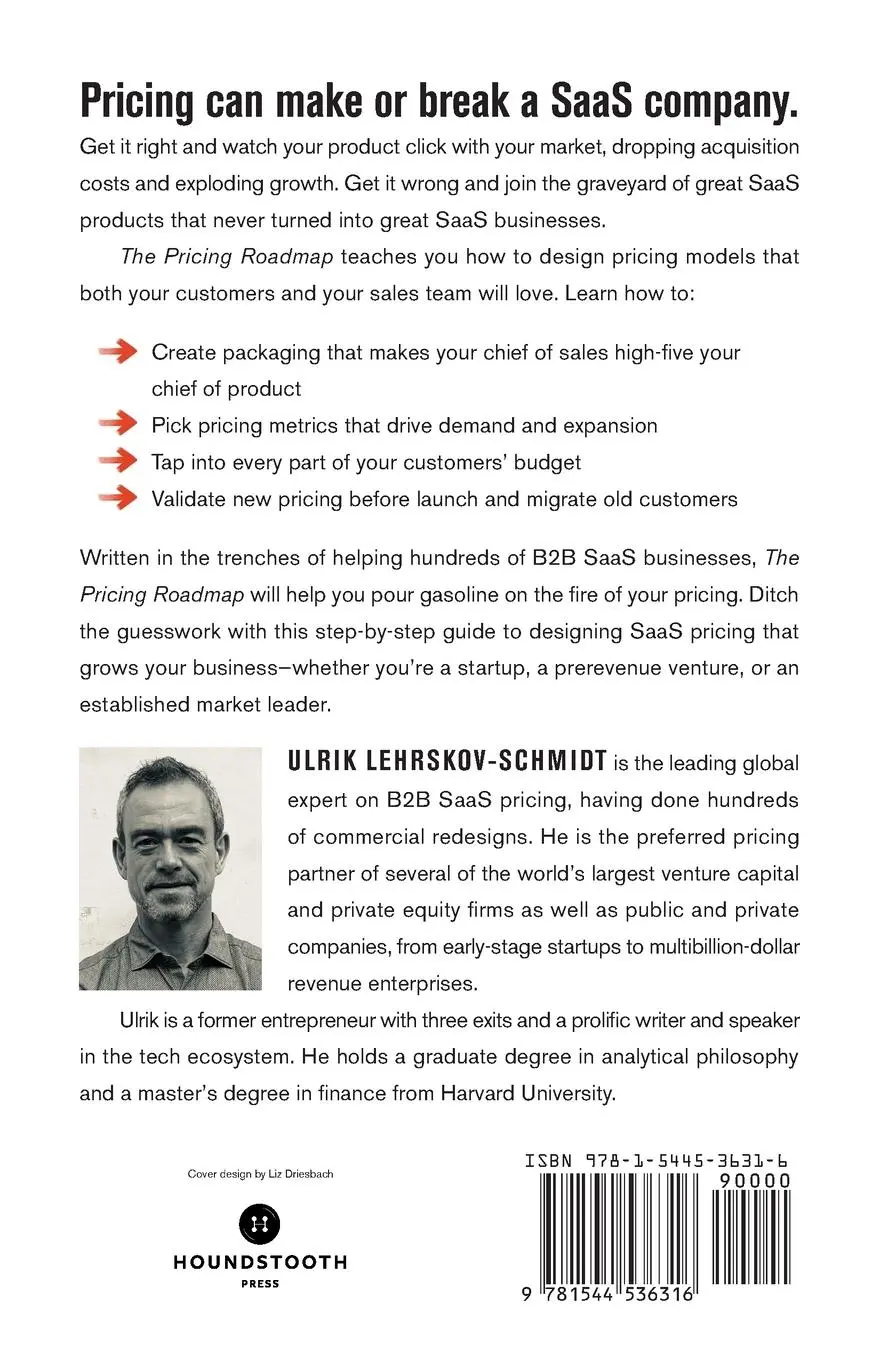 Rückseite: 9781544536316 | The Pricing Roadmap | Ulrik Lehrskov-Schmidt | Taschenbuch | Englisch