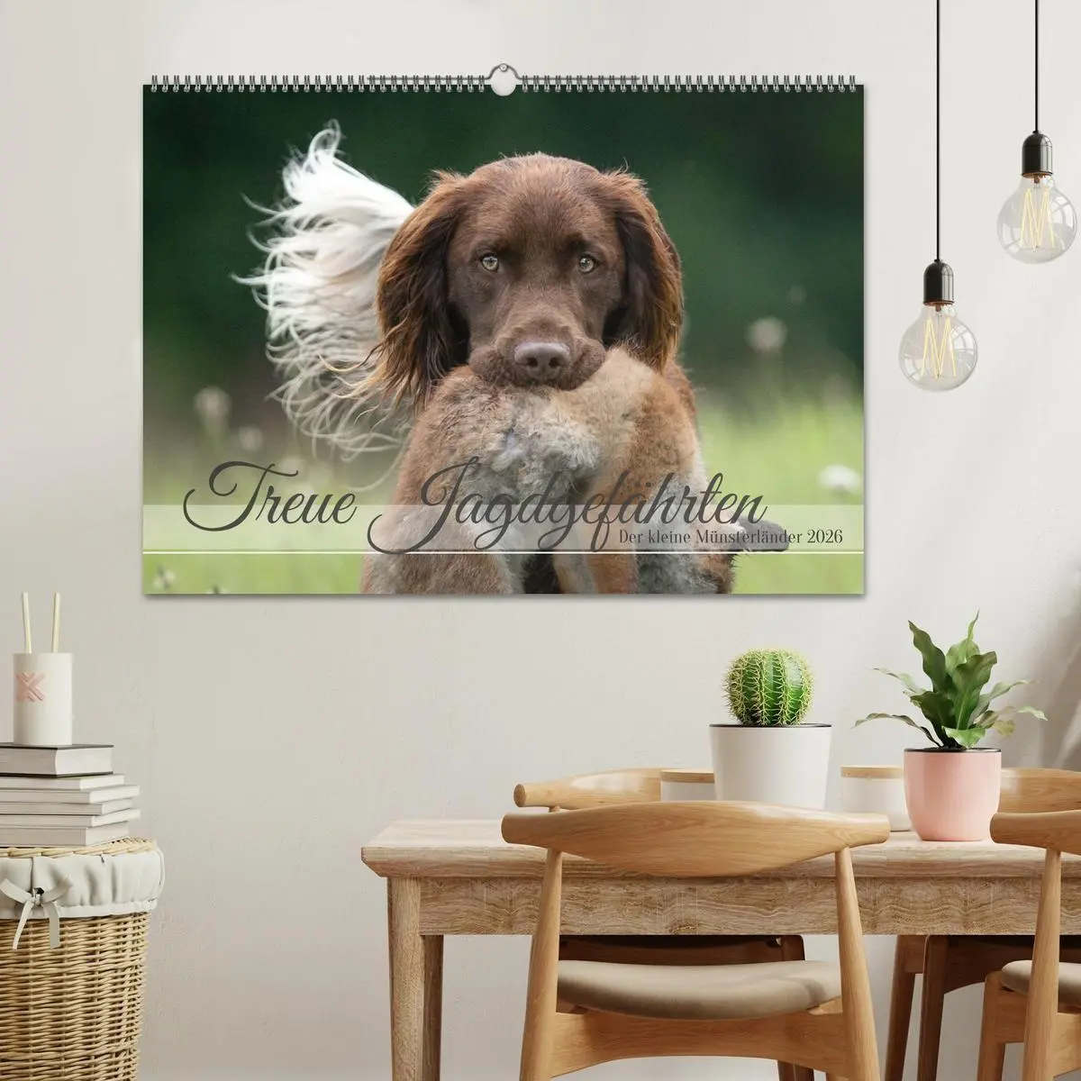 Bild: 9783457386316 | Treue Jagdgefährten Der kleine Münsterländer (Wandkalender 2026 DIN...