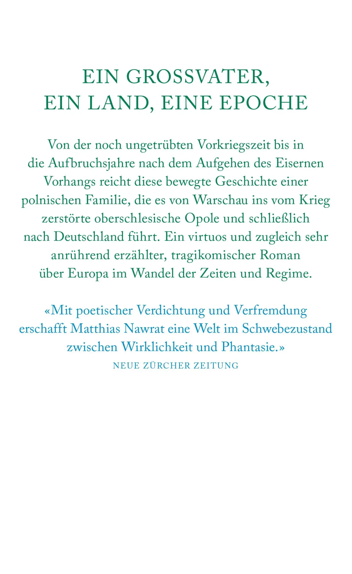 Rückseite: 9783498046316 | Die vielen Tode unseres Opas Jurek | Matthias Nawrat | Buch | 416 S.