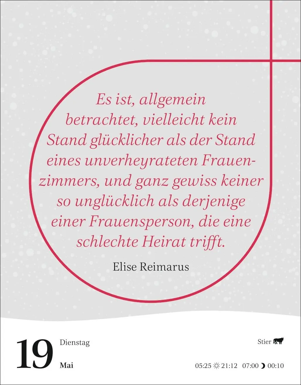 Bild: 9783840036316 | Starke Worte von starken Frauen Tagesabreißkalender 2026 | Kalender