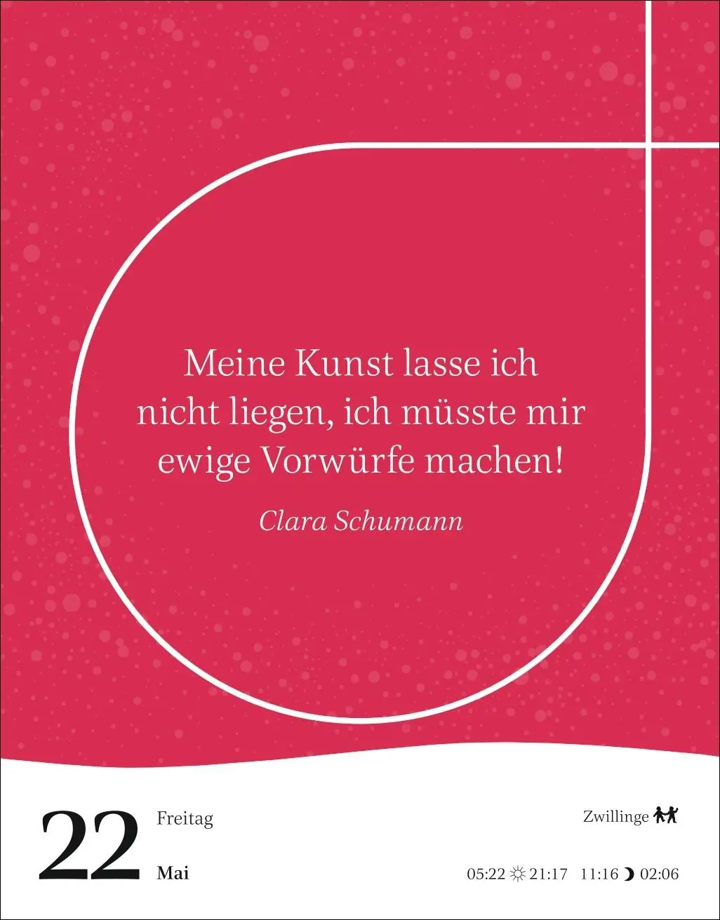 Bild: 9783840036316 | Starke Worte von starken Frauen Tagesabreißkalender 2026 | Kalender