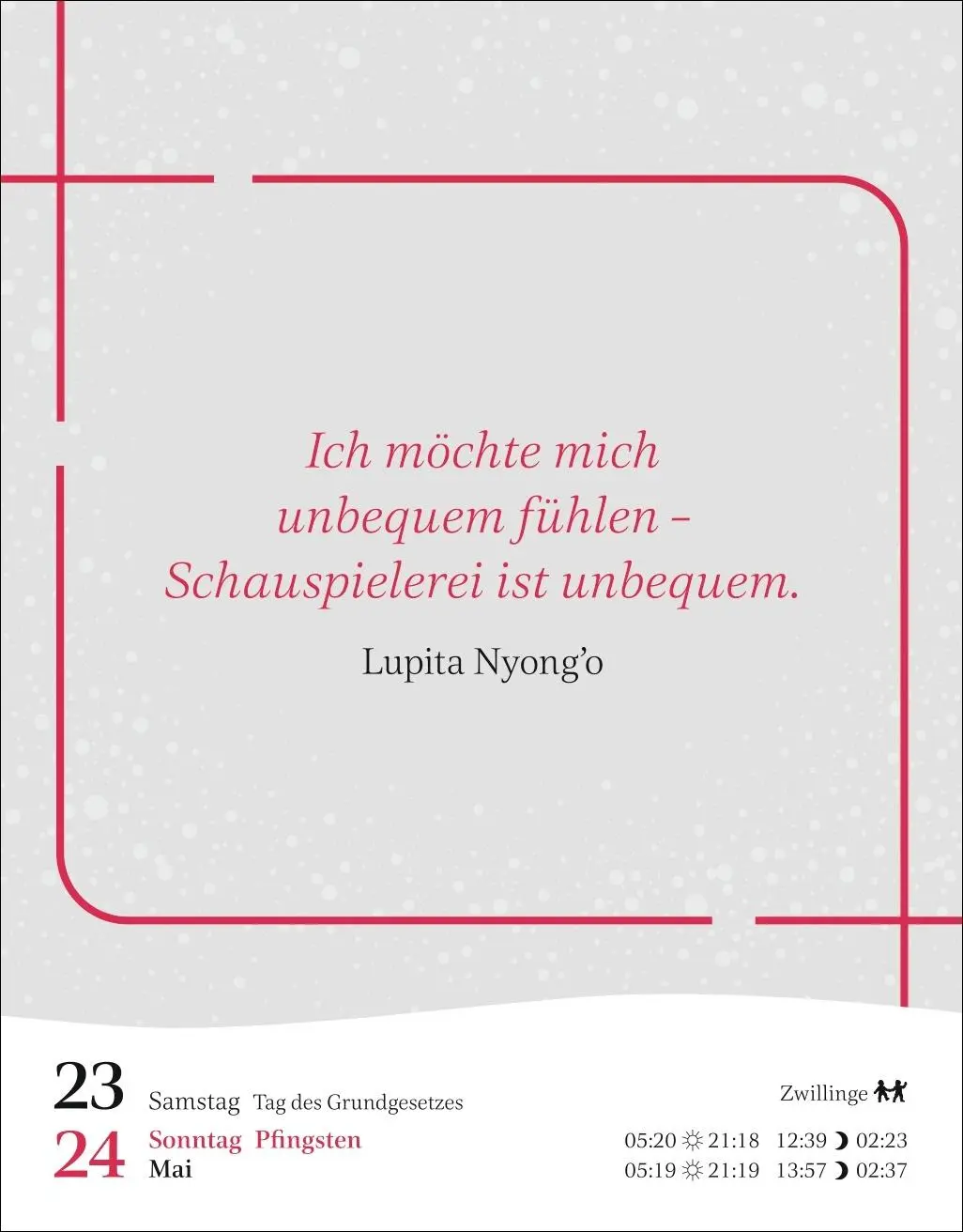 Bild: 9783840036316 | Starke Worte von starken Frauen Tagesabreißkalender 2026 | Kalender