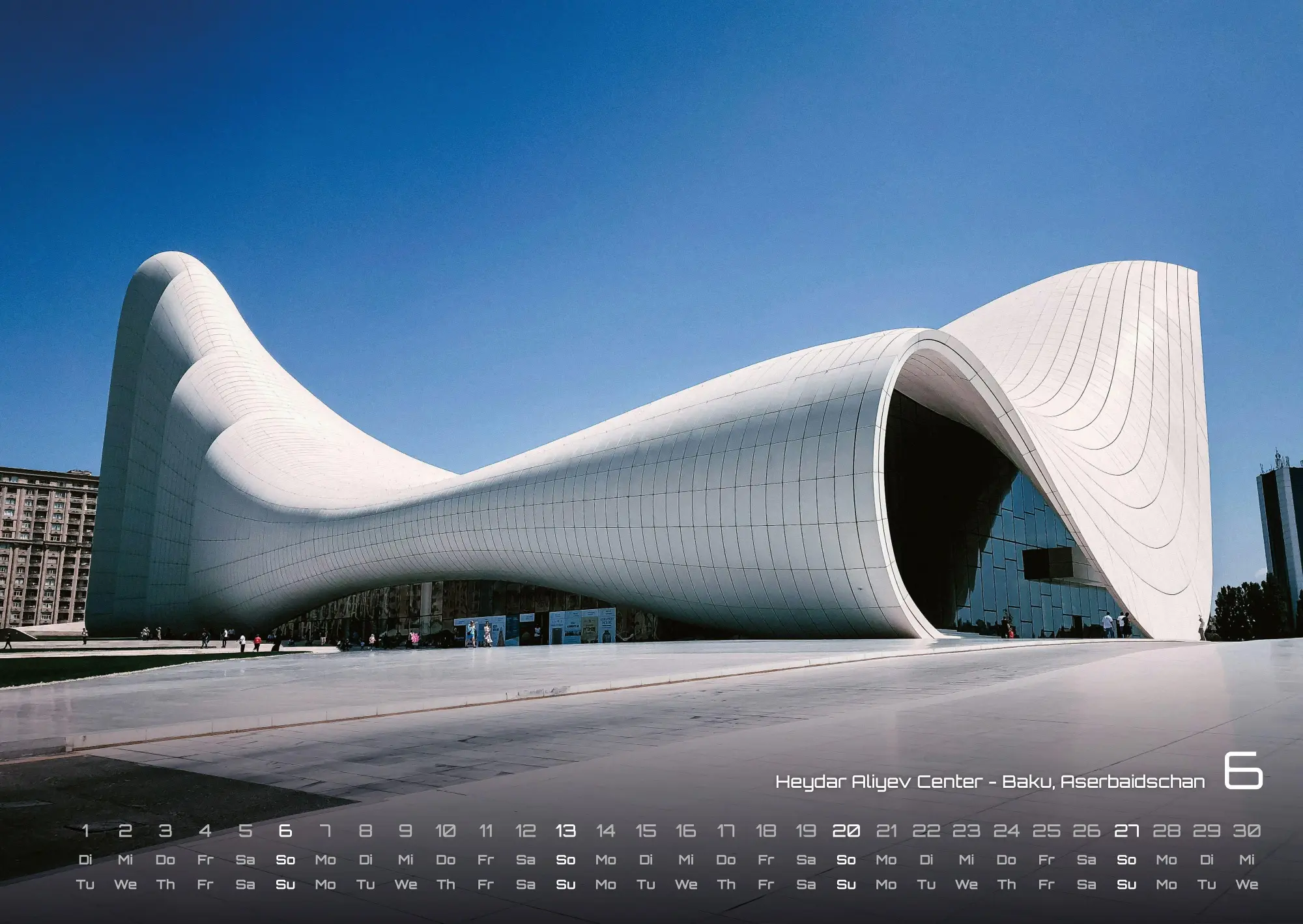 Bild: 9783986736316 | Architektur - faszinierende Baukunst - 2027 - Kalender DIN A2 | de