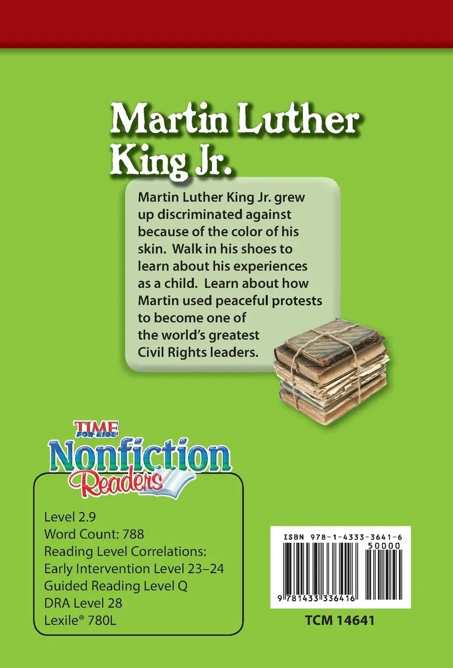 Rückseite: 9781433336416 | Martin Luther King Jr. | Dona Herweck | Taschenbuch | Englisch | 2011
