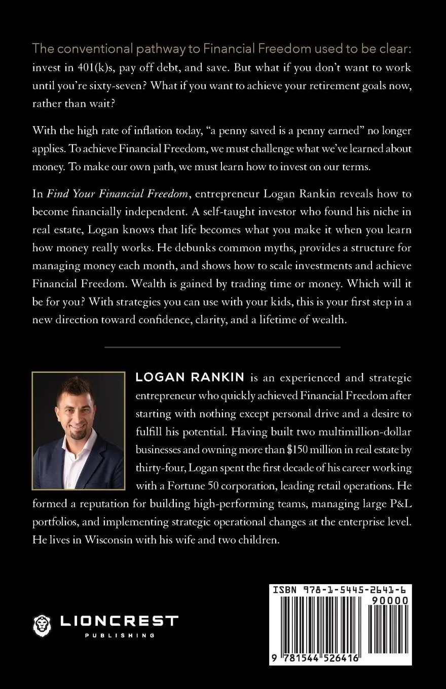 Rückseite: 9781544526416 | Find Your Financial Freedom | Logan Rankin | Taschenbuch | Englisch