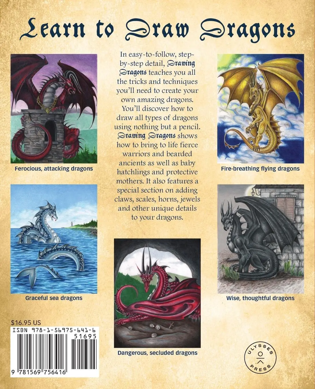 Rückseite: 9781569756416 | Drawing Dragons | Learn How to Create Fantastic Fire-Breathing Dragons