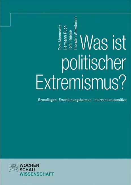 Cover: 9783734406416 | Was ist politischer Extremismus? | Mannewitz | Taschenbuch | 256 S.