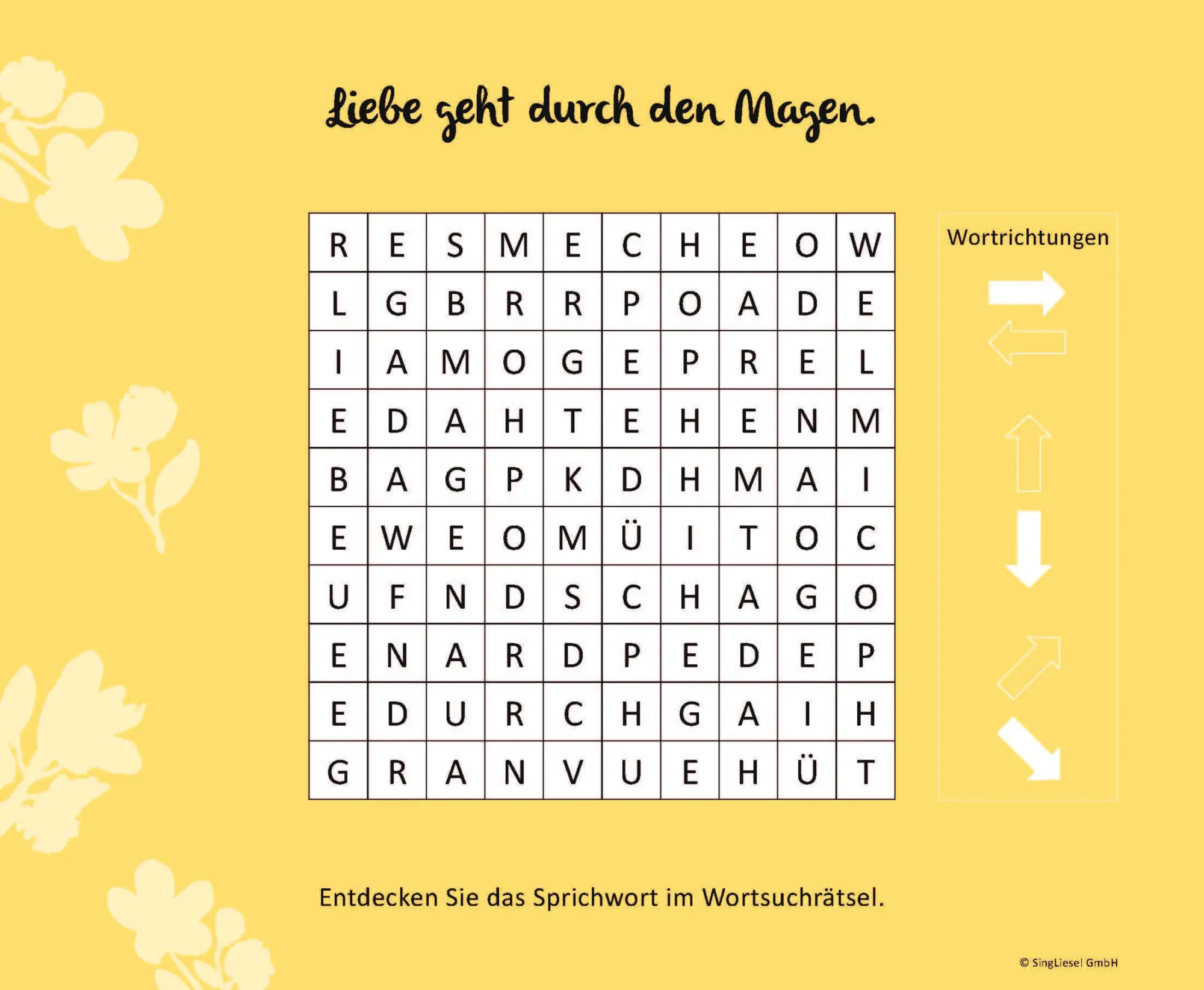 Bild: 9783948106416 | Wortsuchrätsel für Senioren mit vertrauten Sprichwörtern....