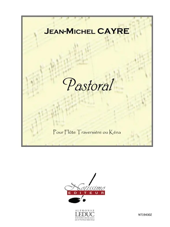 Cover: 9790560386416 | Cayre Pastoral Flute Solo | Jean-Michel Cayre | Buch | Alphonse Leduc