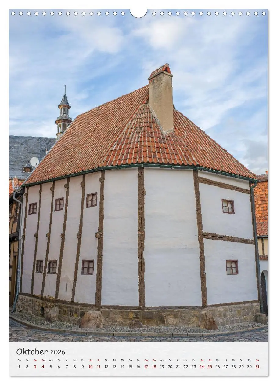 Bild: 9783457296516 | Quedlinburg - Welterbestadt und Tor zum Harz (Wandkalender 2026 DIN...