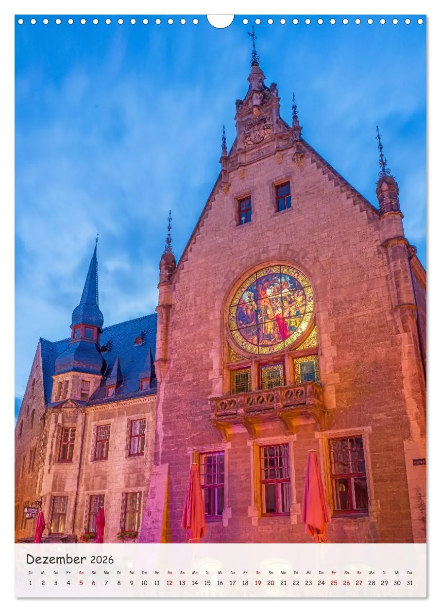 Bild: 9783457296516 | Quedlinburg - Welterbestadt und Tor zum Harz (Wandkalender 2026 DIN...