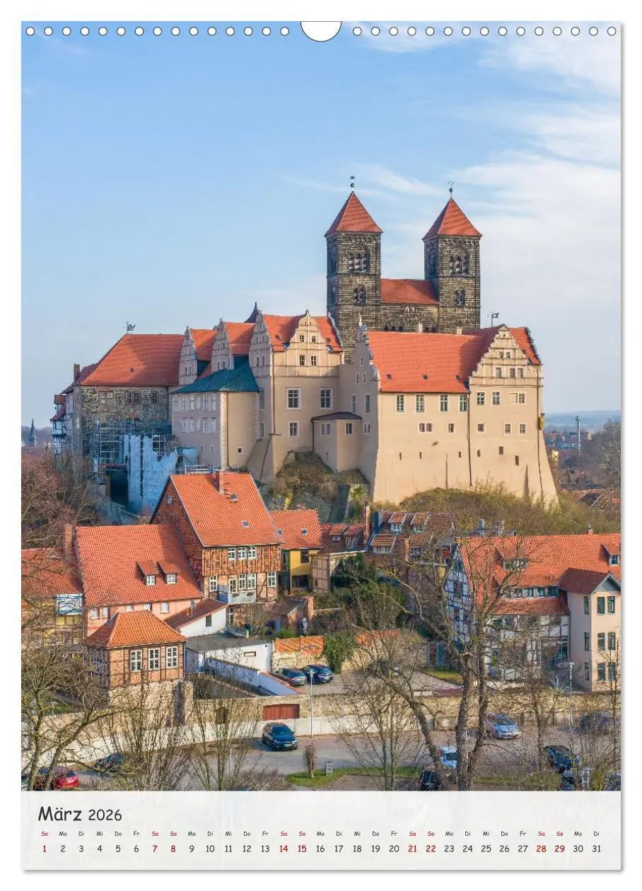 Bild: 9783457296516 | Quedlinburg - Welterbestadt und Tor zum Harz (Wandkalender 2026 DIN...