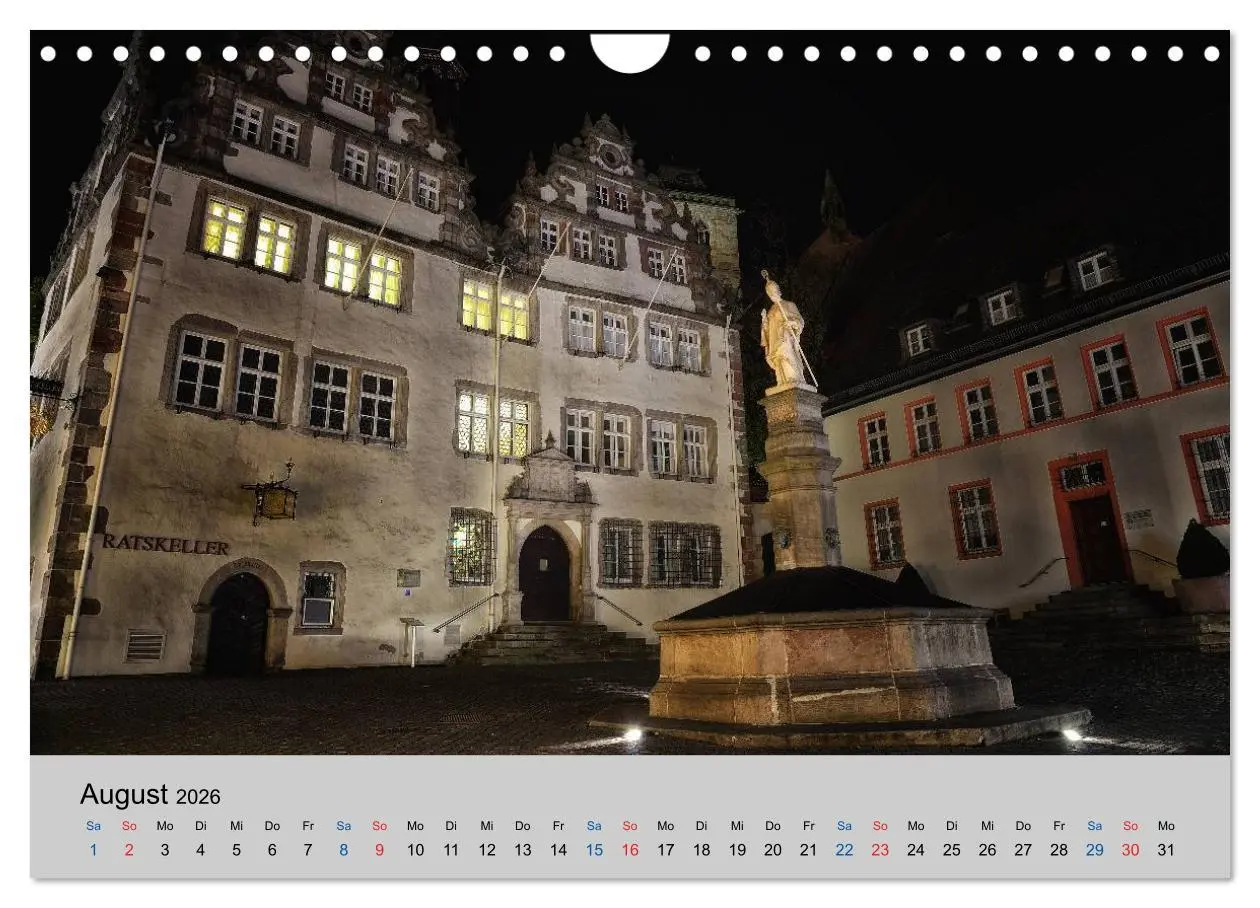 Bild: 9783457986516 | Bad Hersfeld Inside (Wandkalender 2026 DIN A4 quer), CALVENDO...
